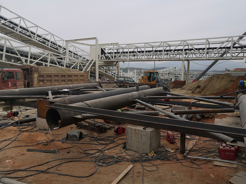 合肥螺旋钢板仓湛江5000吨项目进展